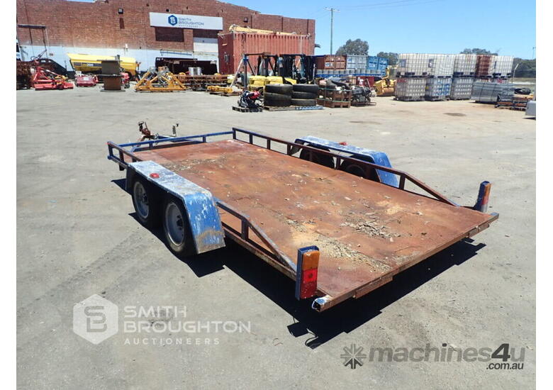 Buy Used CUSTOM BUILT TANDEM AXLE CAR TRAILER Car Carrier Trailer in