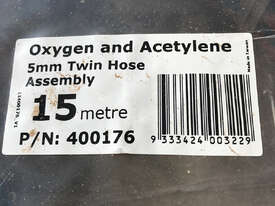 Bossweld Oxygen and Acetylene 5mm Twin Hose Assembly 15 metre 400176 - picture2' - Click to enlarge
