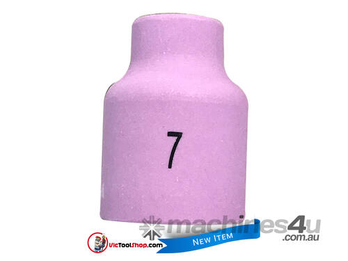 Tigmaster TIG Gas Nozzles Ceramic SR17/26 #7 11MM Stubby 54N15SW