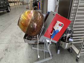 Panning Machine with Stainless Steel & Copper Bowl - picture1' - Click to enlarge