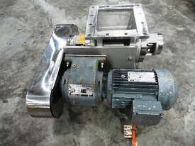 Drop Through Rotary Valve, IN/OUT: 150mm L x 150mm W - picture0' - Click to enlarge
