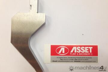 Press Brake Tooling Deep Scollop - 835mm Long Press Brake Tooling Deep Scollop - 835mm Long