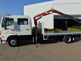 2012 HINO FD DUAL CAB - Truck Mounted Crane - picture0' - Click to enlarge