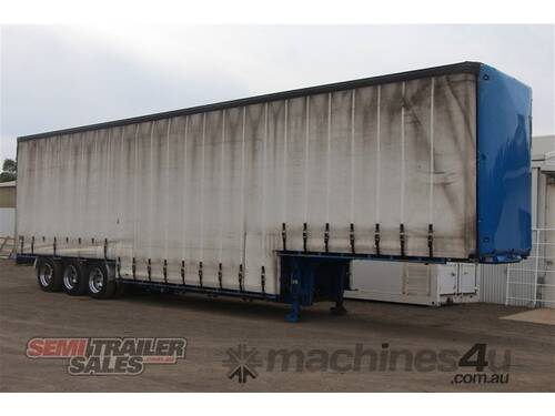 Hire Krueger Krueger Pallet Double Drop Deck Curtainsider Semi Trailer Rental Tautliner