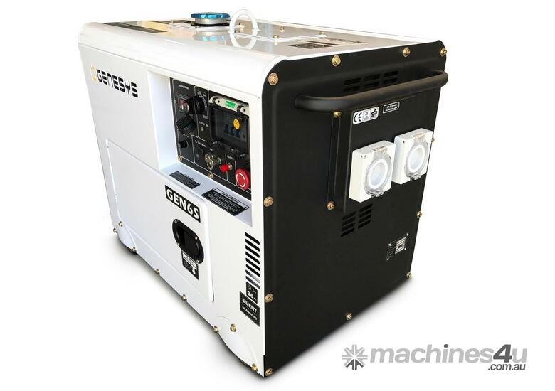 BLUE DIAMOND - Genesys -Portable Standby Generator - Diesel 5.8KVA 
