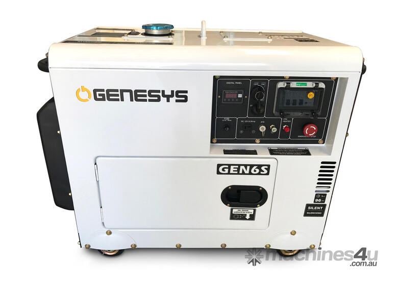BLUE DIAMOND - Genesys -Portable Standby Generator - Diesel 5.8KVA 