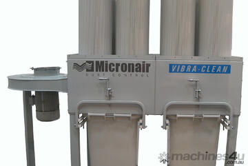 MICRONAIR EC8S pleated filters and auto cleaning