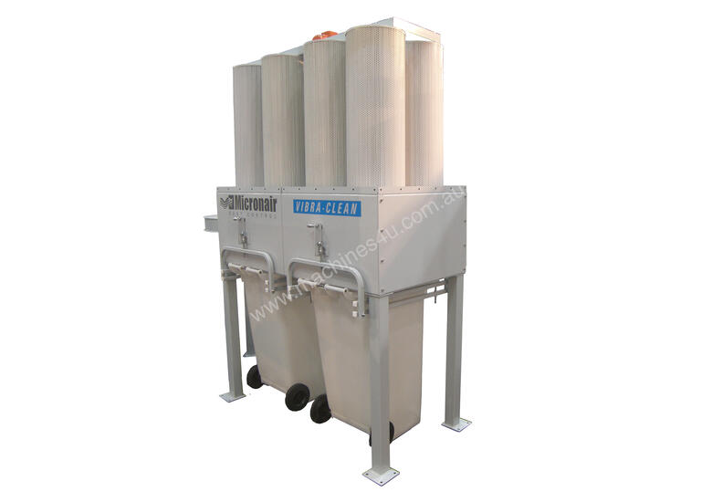 MICRONAIR EC8S pleated filters and auto cleaning