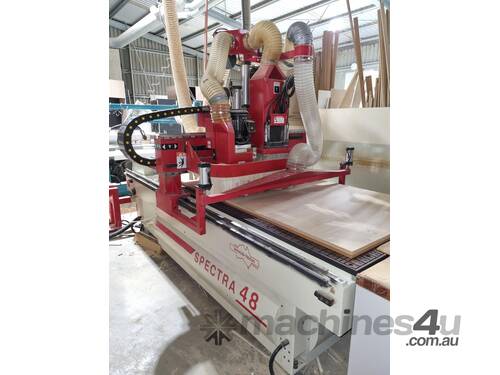 CNC Router Anderson Spectra 48 - low hours machine One Owner 2014 model