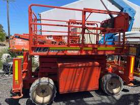 26ft Used JLG Diesel 4WD Scissor Lift Rough Terrain All wheel drive - picture0' - Click to enlarge