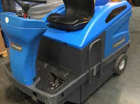 Compact Heavy Duty PB111 Electric Ride on Sweeper - Hire - picture0' - Click to enlarge