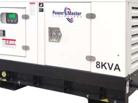 Generator: 8.8kva HK8000S Power Master KUBOTA Powered - picture0' - Click to enlarge