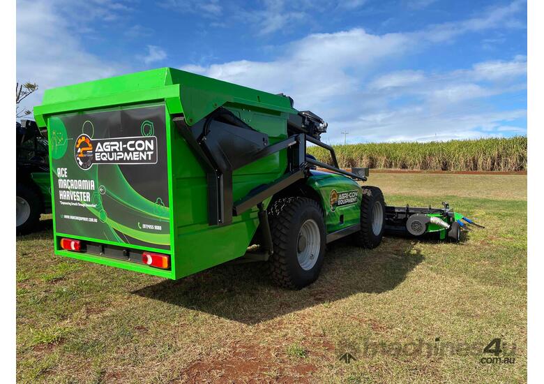 caption Macadamia Harvester - Top of Line, Exceptional Quality, Best in the Market!