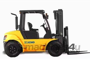 XCMG 5T Heavy-Duty Diesel Forklift (Isuzu Engine) Civil Spec