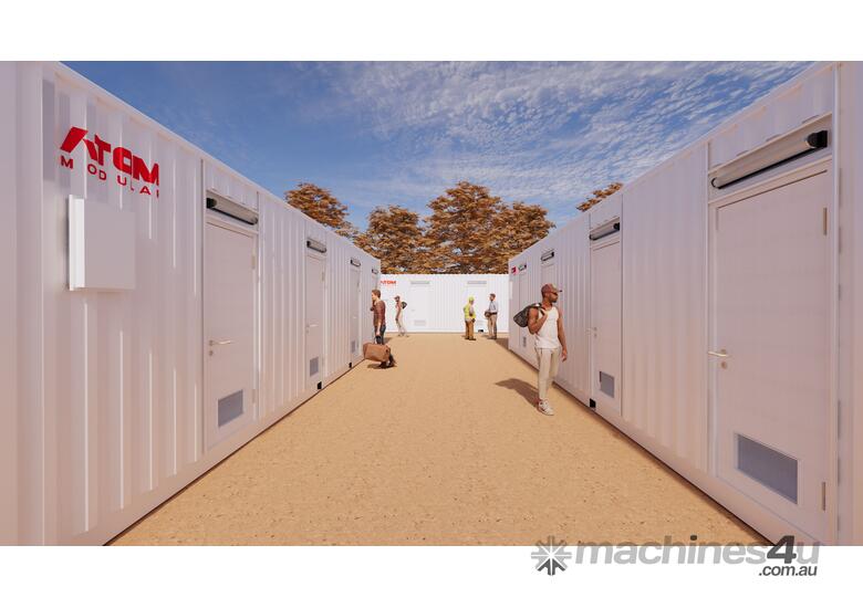 ATOM Modular 12x3m 4BR Ensuite Accommodation Unit