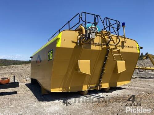 ATA Agora 70,000ltr Off Road water tank to suit Cat 777. Cannon, Foam Tank, Hyd Pump, Safety Rails, 