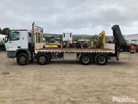 2005 MERCEDES Actros Flatbed Crane Truck - picture2' - Click to enlarge