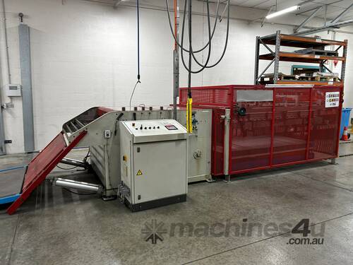 USED - Cidan Cut to Length Line incl Powered Decoiler & Stacking Table