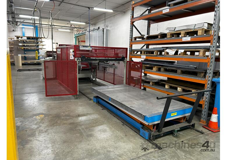 USED - Cidan Cut to Length Line incl Powered Decoiler & Stacking Table