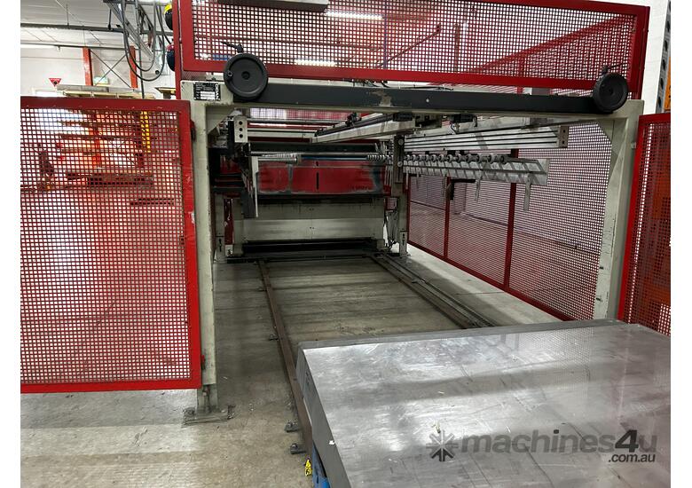 USED - Cidan Cut to Length Line incl Powered Decoiler & Stacking Table