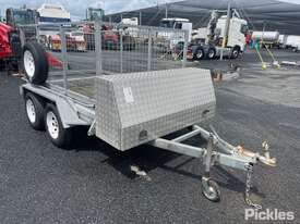 2018 Budget 8x5ft Tandem Tandem Axle Cage Trailer - picture0' - Click to enlarge