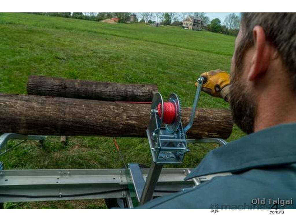 New Woodland Mills Woodlander Log Loading Ramp Winch Kit 48 KG Robust ...