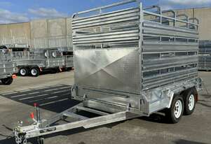 10x6 Livestock Trailer 2800KG 3-way Open Doors Heavy Duty Designed BIGMAN TRAILER