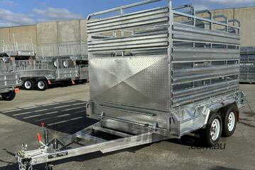 10x6 Livestock Trailer 2800KG 3-way Open Doors Heavy Duty Designed BIGMAN TRAILER