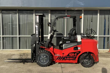 SUMMIT K35 3.5 Tonne LPG Dual Fuel Forklift With Nissan Engine 4.5m Container Mast
