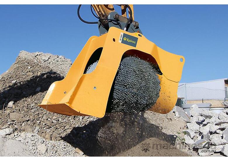 caption EPIROC Bucket Screeners