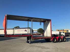 2008 Vawdrey VBS3 Tri Axle Drop Deck Curtainside A Trailer - picture2' - Click to enlarge