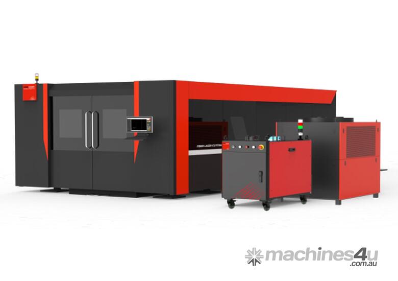 caption *In Stock Melbourne* 12KW Bystronic DNE Laser Cutting Machine