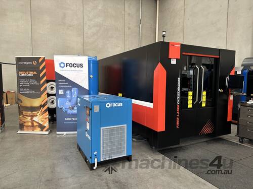 caption *In Stock Melbourne* 12KW Bystronic DNE Laser Cutting Machine
