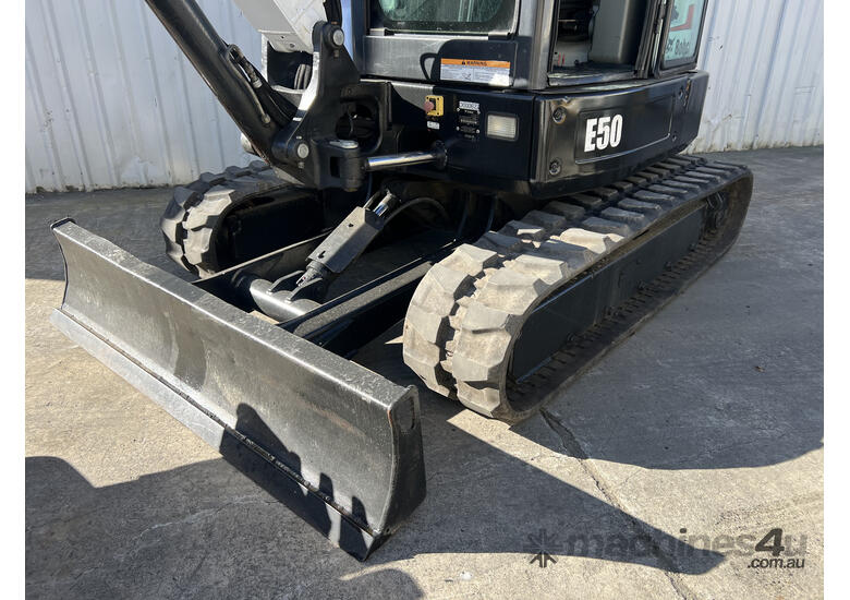caption 2017 Bobcat E50 5T Excavator