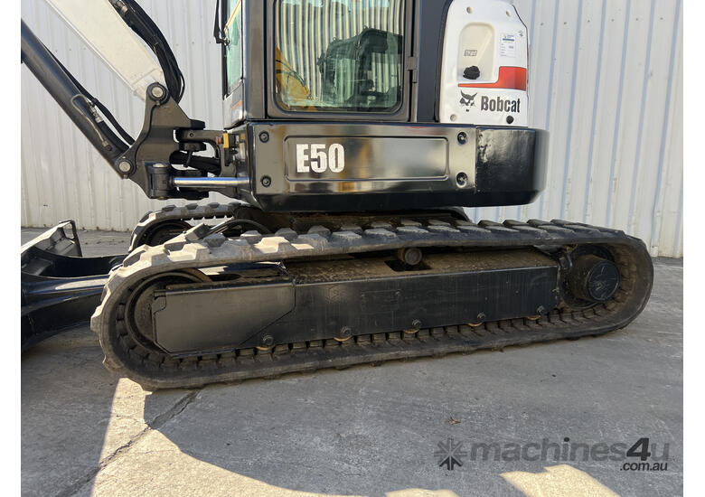 caption 2017 Bobcat E50 5T Excavator