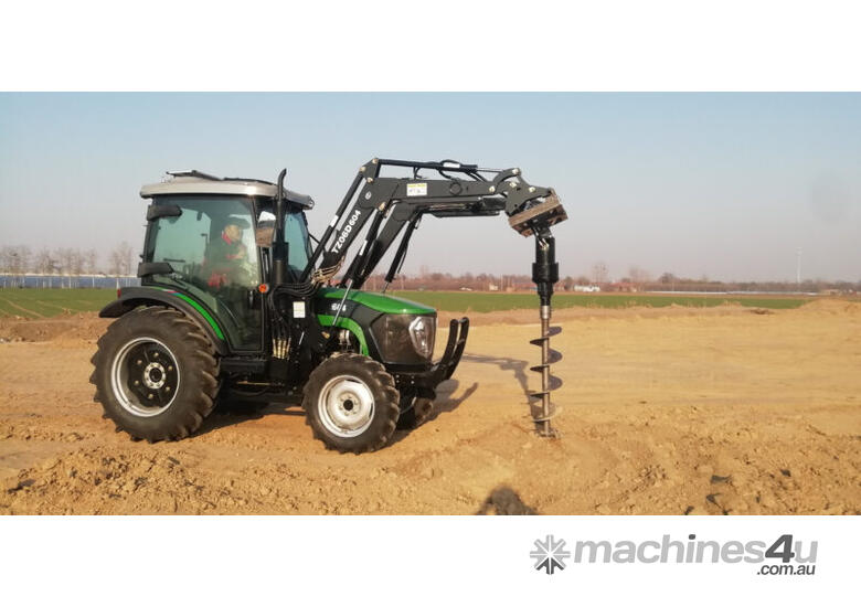 caption AgKing - Post Hole Digger FEL