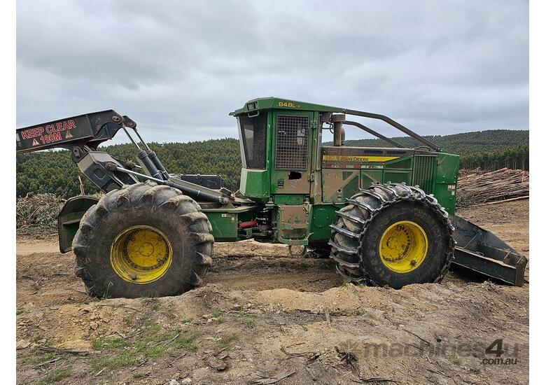 caption 2019 JOHN DEERE 848L-11 GRAPPLE SKIDDER