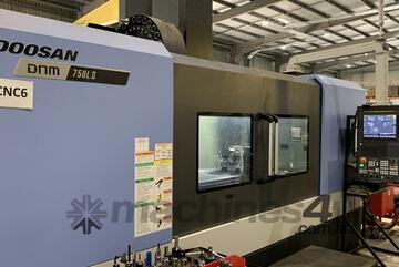 Barely   Doosan Vertical Milling Machine Centre with 4th Axis and OMP Probe