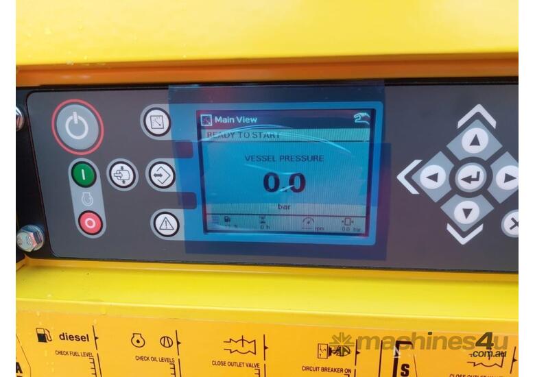 caption New Atas Copco XAHS 400 CFM PACE With adjustable pressure gives you more than one machine!