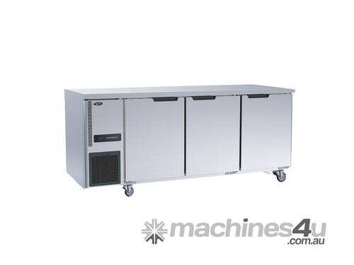 Stainless Steel Triple Door Workbench Fridge - TL1800TN-3D