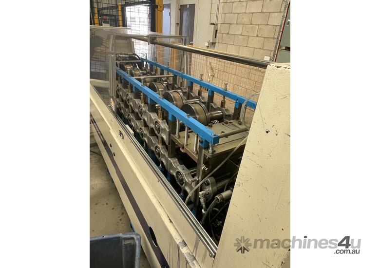 caption Light gauge steel rollformer production unit