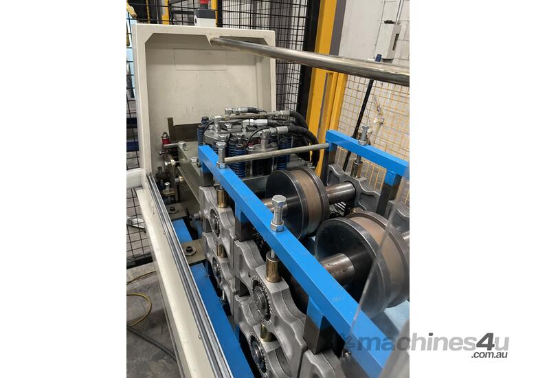caption Light gauge steel rollformer production unit