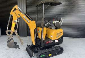 Carter CT12 PRO 1.3T Mini Excavator, Yanmar Engine, Swing Boom, Expandable with Attachment Package