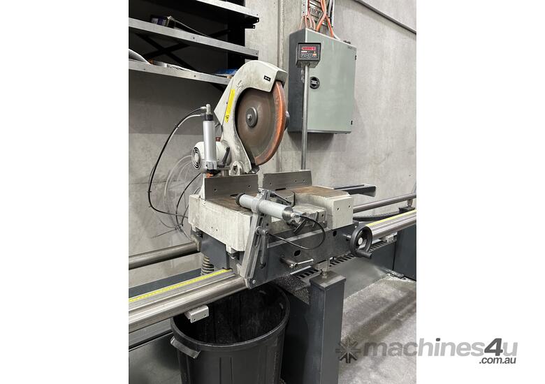 caption Elumatec Double Head Mitre Saw