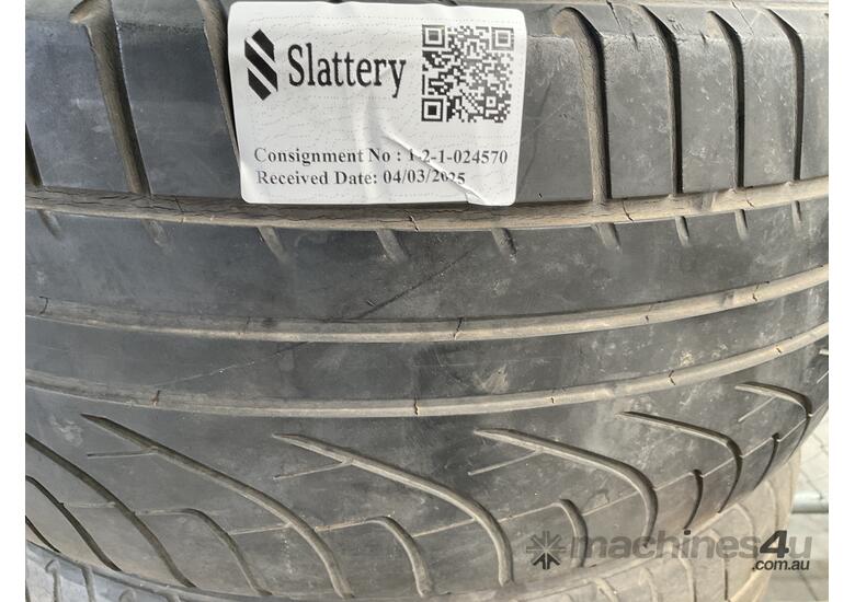 caption Audi rims and tyres x 4