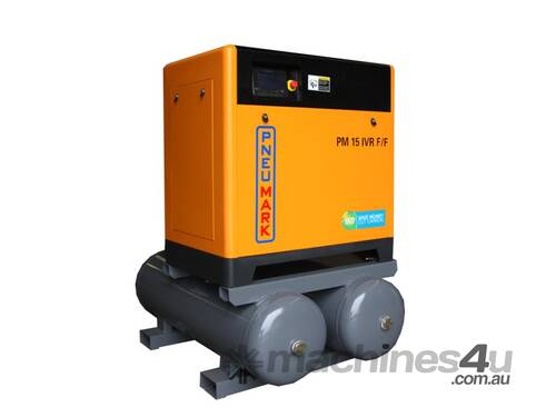 Pneumark Pm 15Kw Ivr Permanent Magnet Variable Speed Drive Screw Compressor