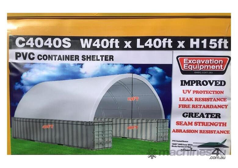 40ft x 40ft Container Shelter 