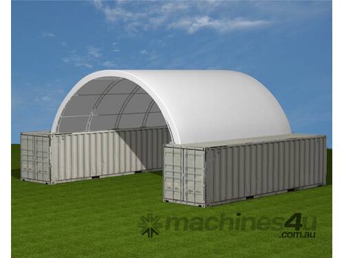 40ft x 40ft Container Shelter 