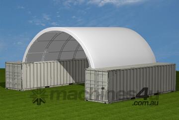 EXEQ 40ft x 40ft Container Shelter