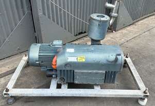 Busch 250-138 20 mbar 3 phase vacuum pump 7.5kW Western Electric AC motor